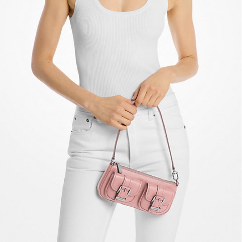 Michael Kors Pink Small Zoe Purse